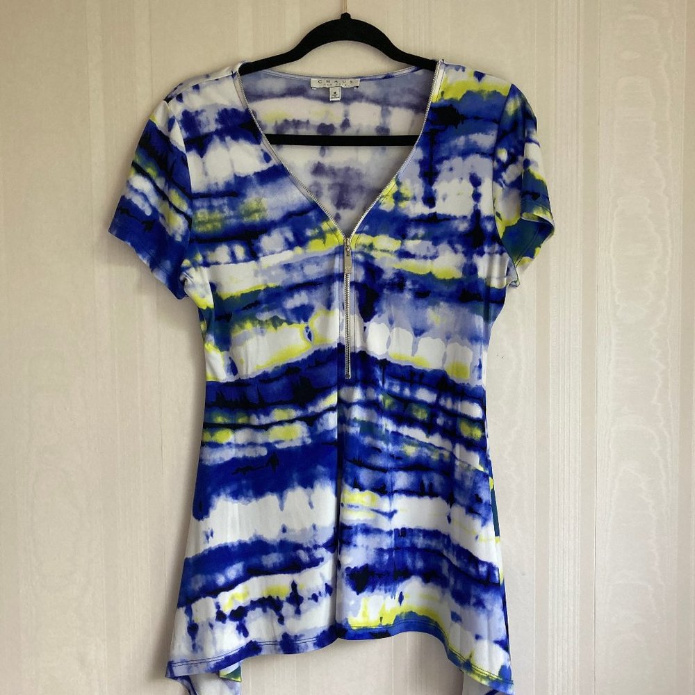 Chaus Zipper Blouse